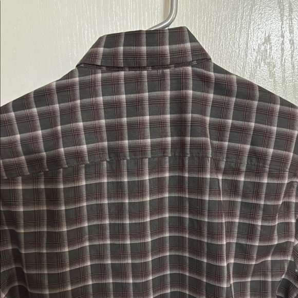 Nordstrom Casual Black and Brown Button Down Shirt - Picture 6 of 7